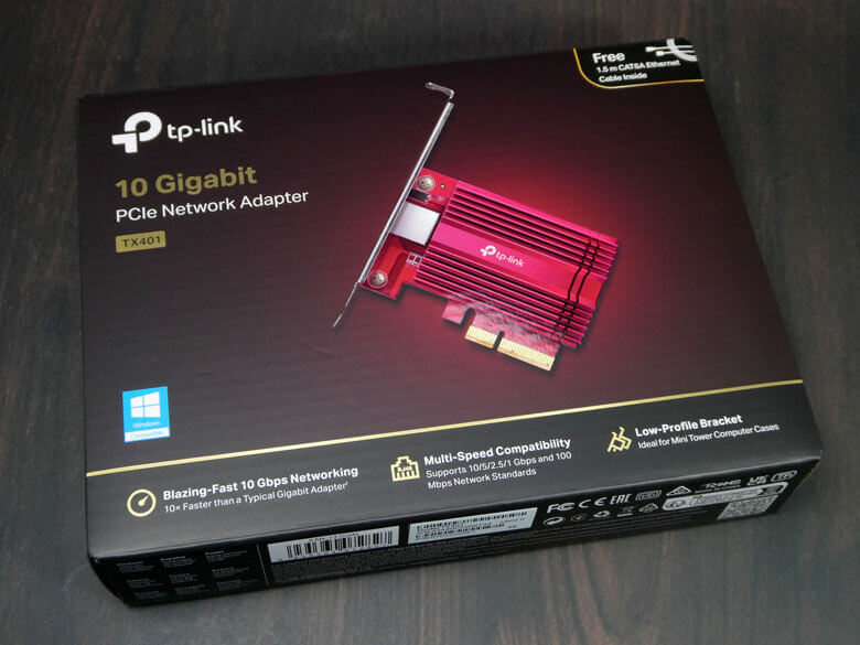 【PRレビュー】TP-Link TX401