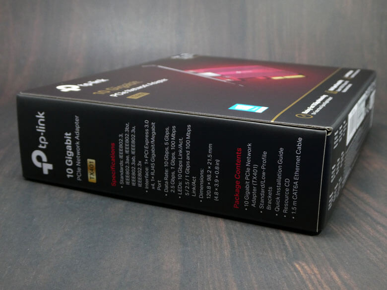 【PRレビュー】TP-Link TX401