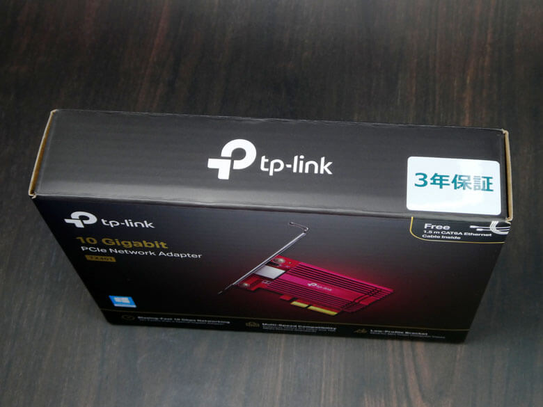 【PRレビュー】TP-Link TX401