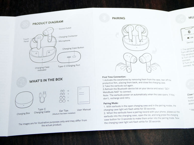 【PRレビュー】QCY MeloBuds N60 ワイヤレスイヤホン