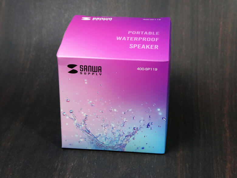 【サンバサダーPRレビュー】SANWA SUPPLY 防水スピーカー