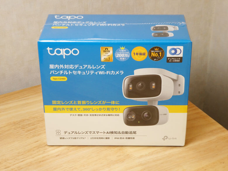 【PRレビュー】TP-Link Tapo C246D