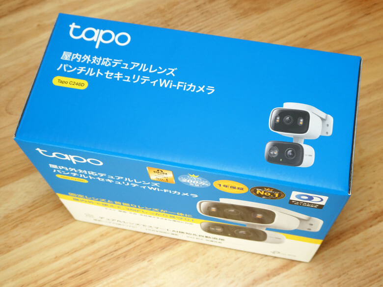 【PRレビュー】TP-Link Tapo C246D