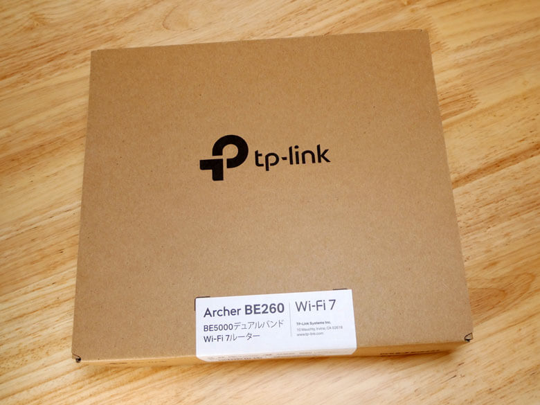 【PRレビュー】TP-Link Archer BE260 Wi-Fi 7ルーター