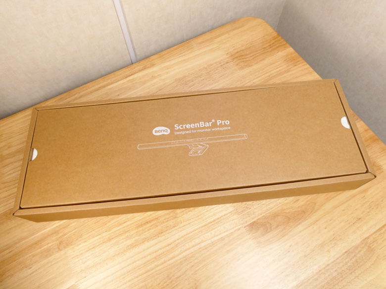 【PRレビュー】BenQ ScreenBar Pro モニターライト