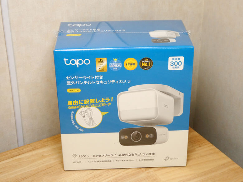 【PRレビュー】TP-Link Tapo C710