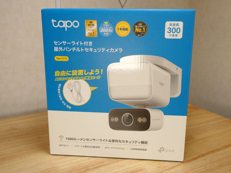【PRレビュー】TP-Link Tapo C710