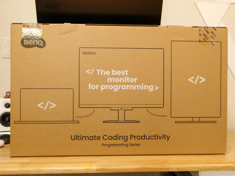【PRレビュー】BenQ RD280U｜28.2インチ 4K+ プログラミングモニター