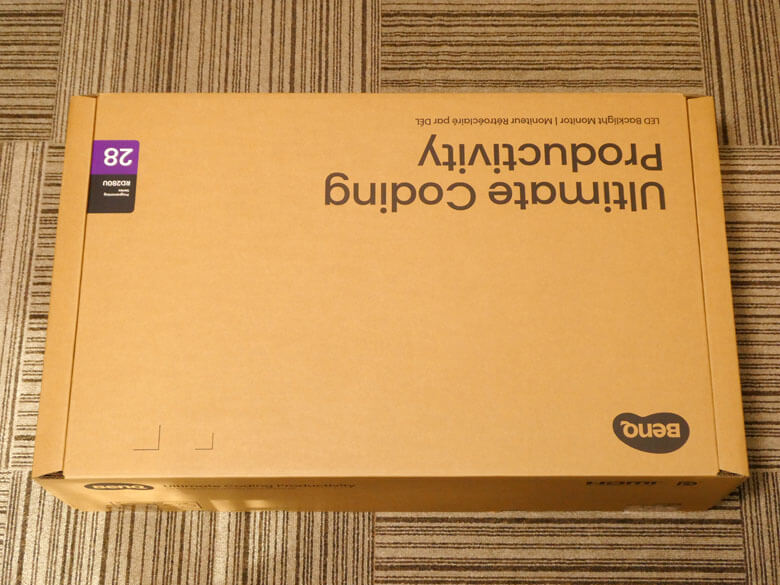 【PRレビュー】BenQ RD280U｜28.2インチ 4K+ プログラミングモニター