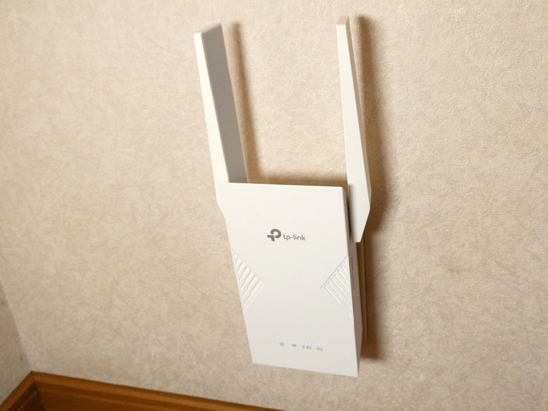 【PRレビュー】TP-Link RE235BE