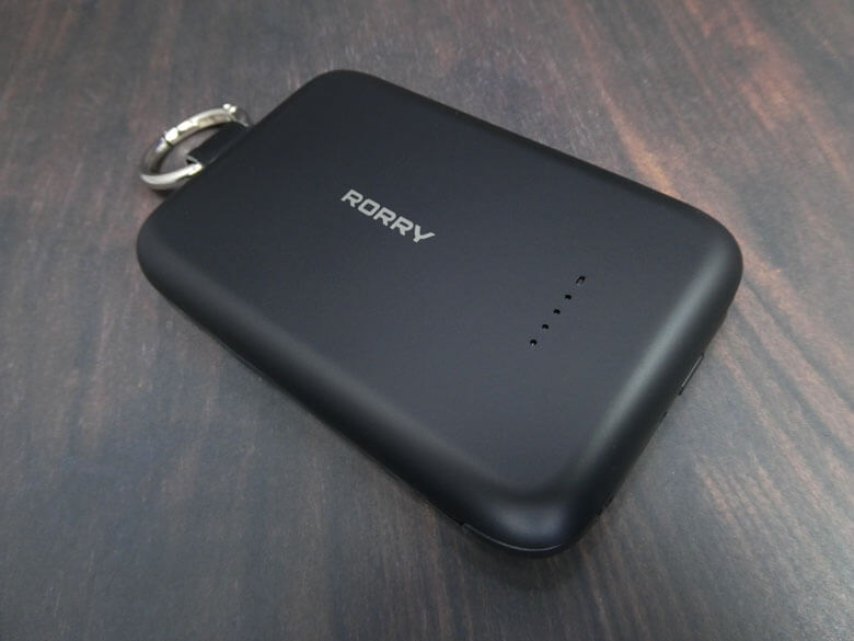 【PRレビュー】RORRY モバイルバッテリー T1-10000