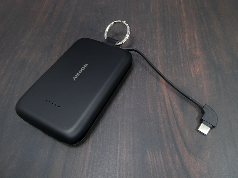 【PRレビュー】RORRY モバイルバッテリー T1-10000