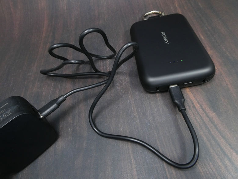 【PRレビュー】RORRY モバイルバッテリー T1-10000