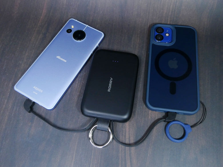 【PRレビュー】RORRY モバイルバッテリー T1-10000