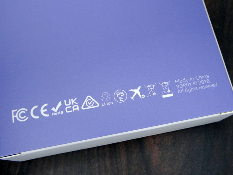 【PRレビュー】RORRY モバイルバッテリー T1-10000