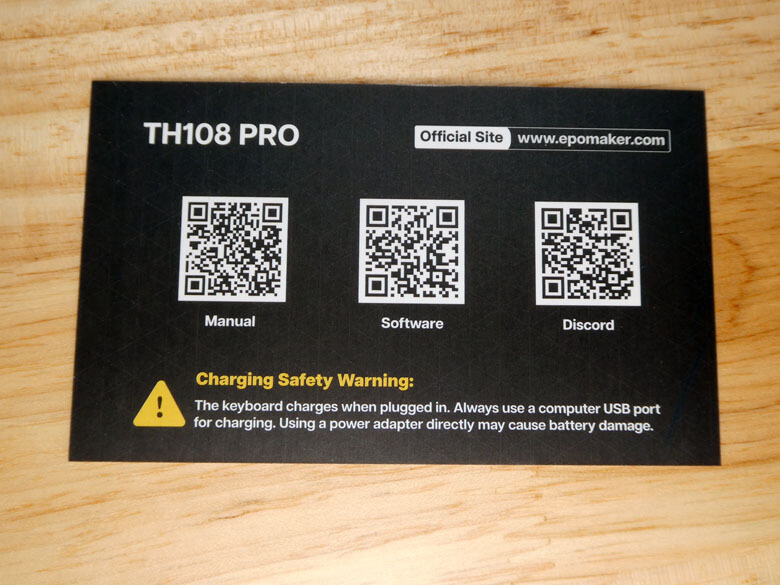 【PRレビュー】EPOMAKER TH108 PRO メカニカルキーボード