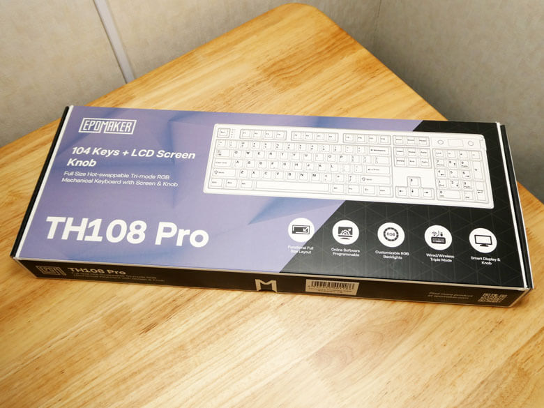 【PRレビュー】EPOMAKER TH108 PRO メカニカルキーボード