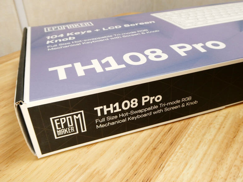 【PRレビュー】EPOMAKER TH108 PRO メカニカルキーボード