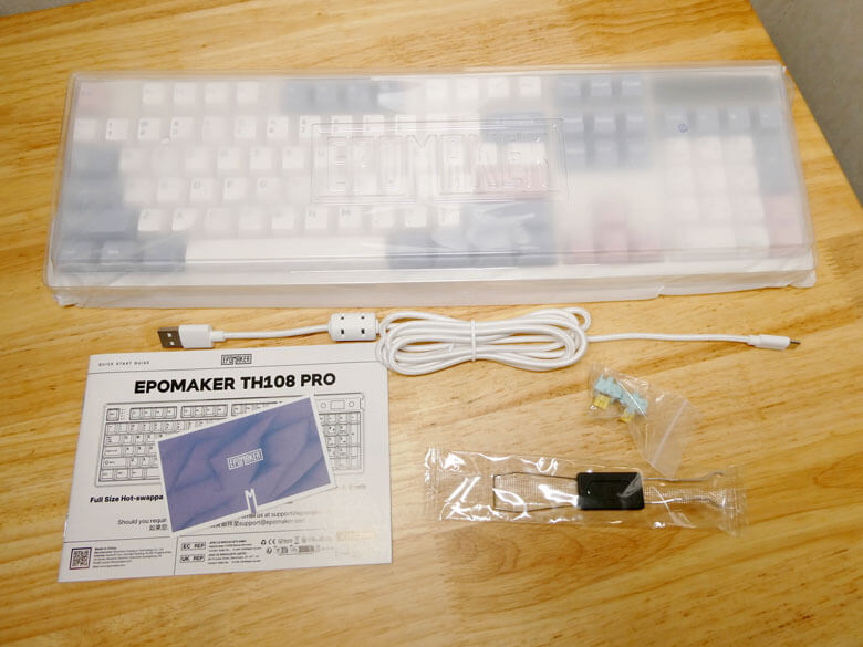 【PRレビュー】EPOMAKER TH108 PRO メカニカルキーボード