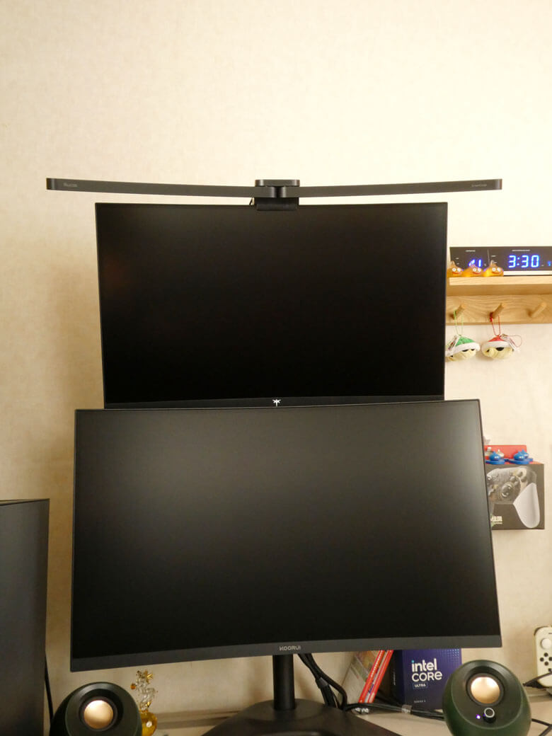 【PRレビュー】Quntis Curved Plus モニターライト 曲面モニター用