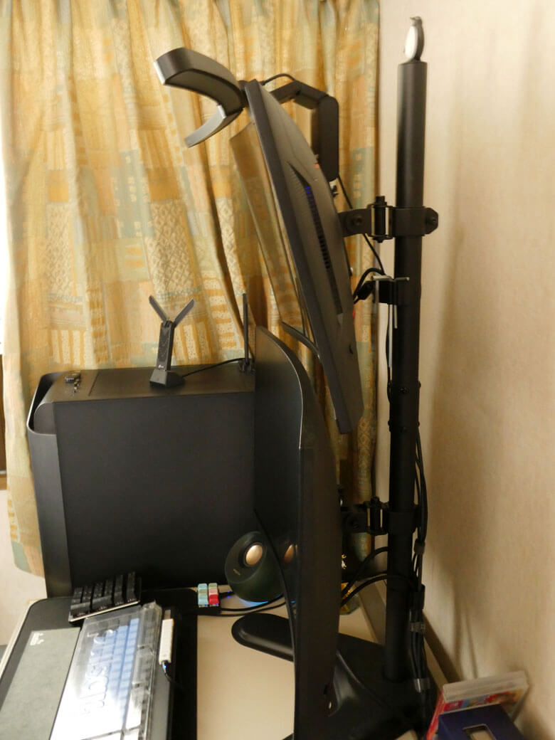 【PRレビュー】Quntis Curved Plus モニターライト 曲面モニター用