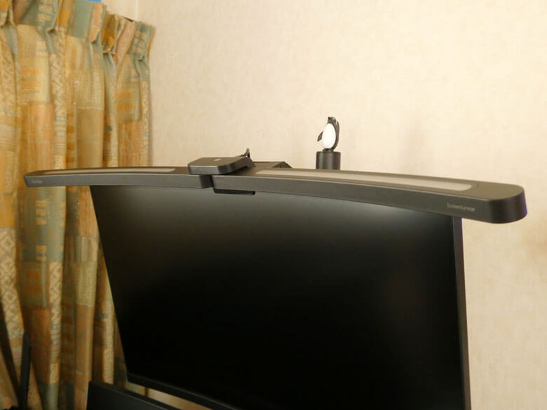 【PRレビュー】Quntis Curved Plus モニターライト 曲面モニター用