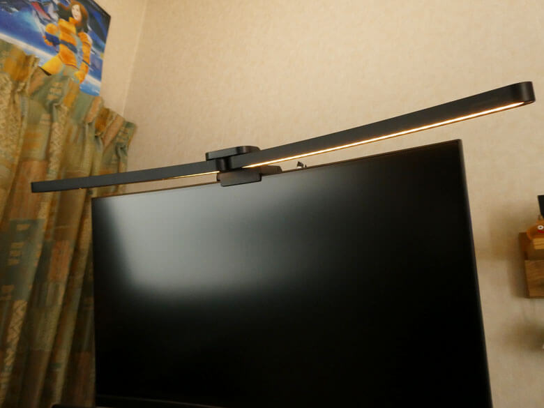 【PRレビュー】Quntis Curved Plus モニターライト 曲面モニター用