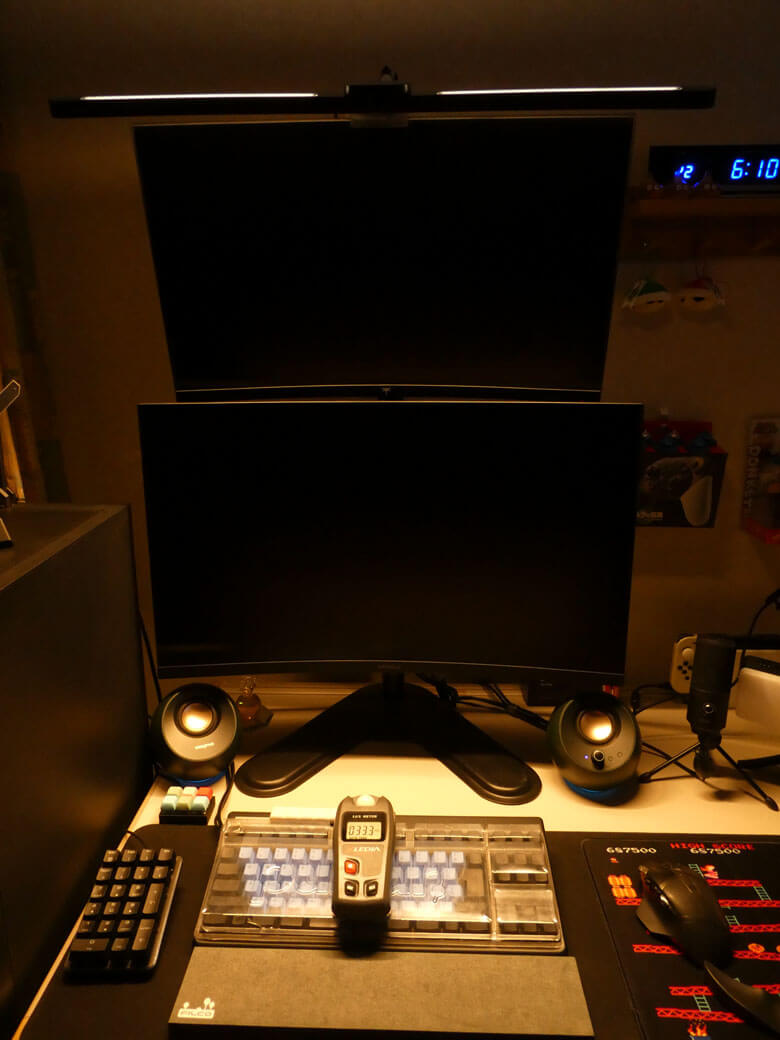 【PRレビュー】Quntis Curved Plus モニターライト 曲面モニター用