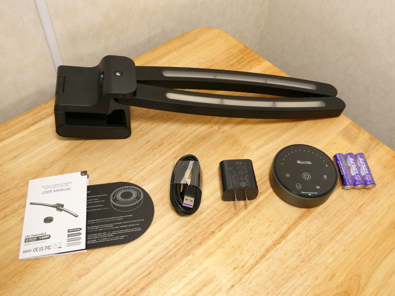 【PRレビュー】Quntis Curved Plus モニターライト 曲面モニター用