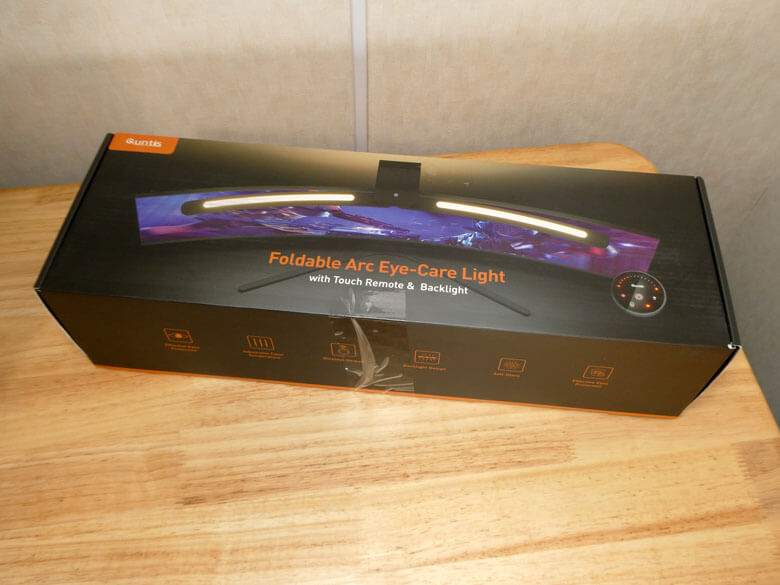 【PRレビュー】Quntis Curved Plus モニターライト 曲面モニター用