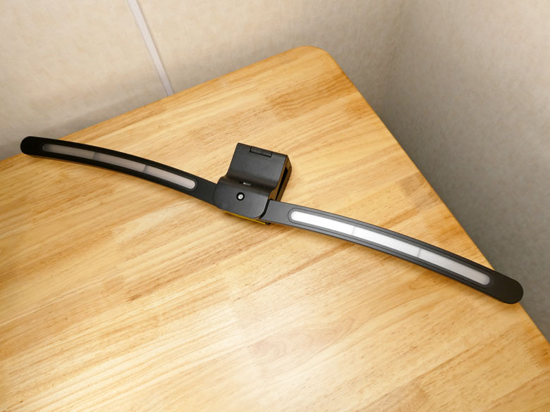 【PRレビュー】Quntis Curved Plus モニターライト 曲面モニター用