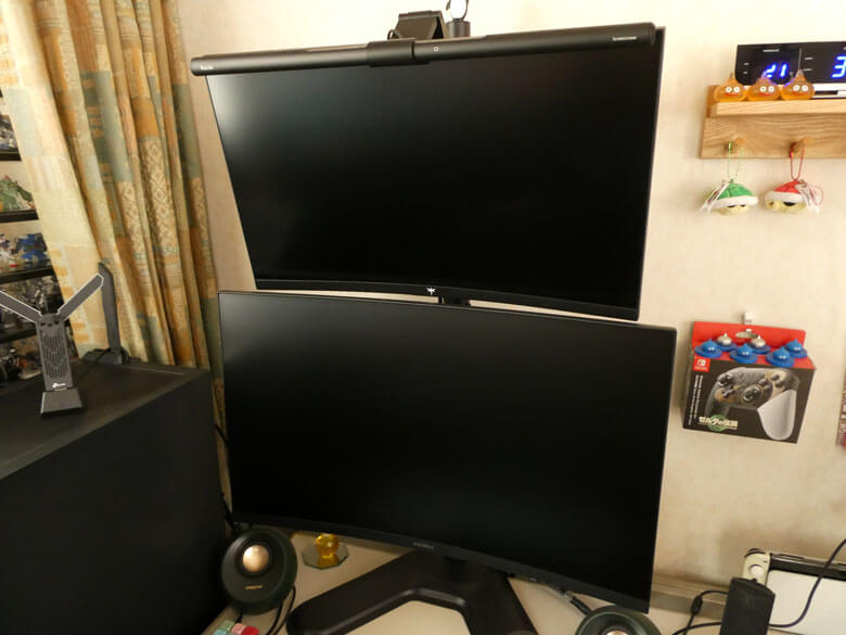 【PRレビュー】Quntis Curved Plus モニターライト 曲面モニター用