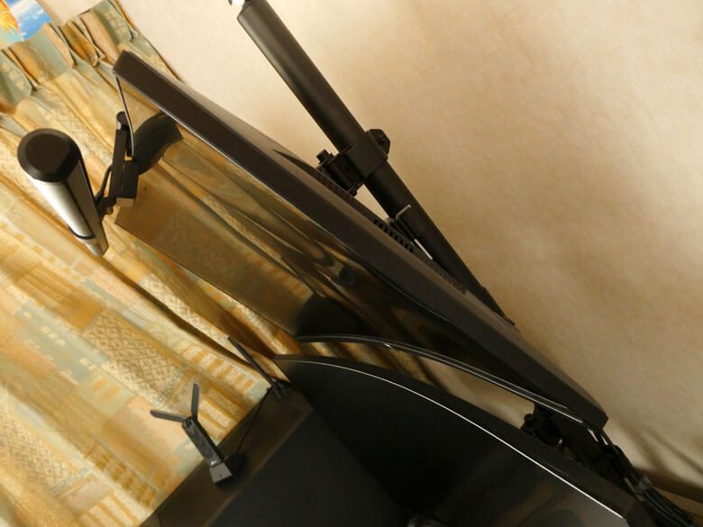 【PRレビュー】Quntis Curved Plus モニターライト 曲面モニター用